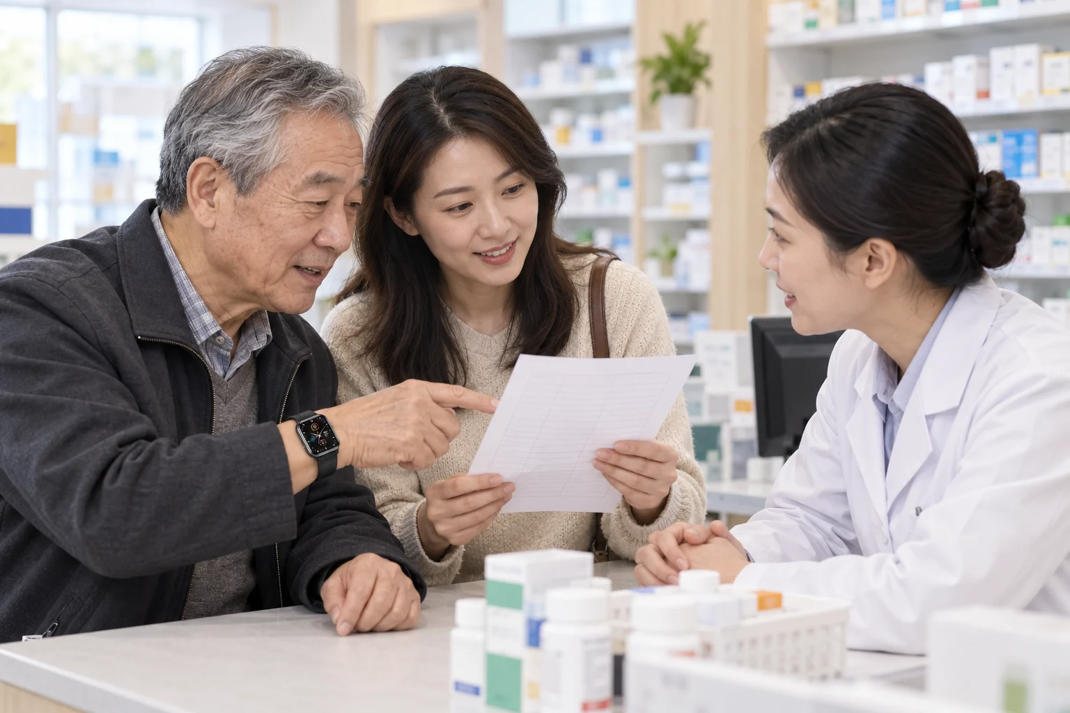 药吃得多更需要一张清楚的用药清单配图